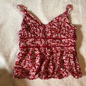 Flower flowy top
